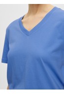 Tricou Dama Selected Slfvessential V-Neck Ultramarine