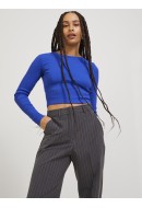 Bluza Dama Jjxx Jxfeline Str Rib Blue Lolite