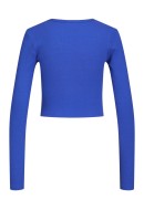 Bluza Dama Jjxx Jxfeline Str Rib Blue Lolite