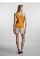 Maieu Dama Yas Yasmilla One Shoulder Knit Flame Orange