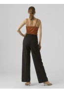 Maieu Dama Vero Moda Vmezra Rouching Singlet Mocha Bisque