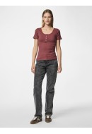 Women T-shirt Pieces Pckitte Apple Butter