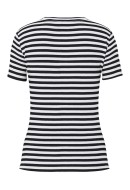 Tricou Dama Pieces Pcruka Cloud Dancer/Black