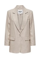 Sacou Dama Only Onlcaro-Lana Ovs Lin Oxford Tan