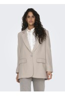Sacou Dama Only Onlcaro-Lana Ovs Lin Oxford Tan