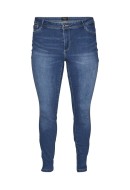 Blugi Dama Vero Moda Curve Vmfanyaslim Vi3312 Medium Blue Denim