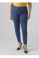 Blugi Dama Vero Moda Curve Vmrudy Slim Medium Blue Denim