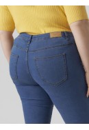 Blugi Dama Vero Moda Curve Vmrudy Slim Medium Blue Denim