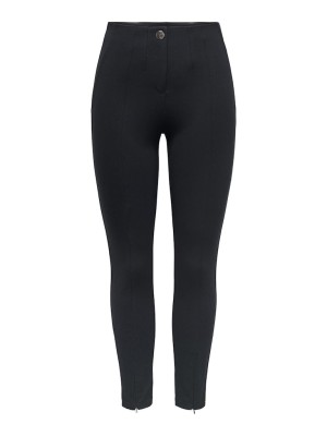 Pantaloni Dama La Strada Unica Lsustella Zipper Black