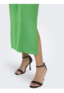 Dress Jacheline De Young Jdyurba Midi Slit Jelly Bean