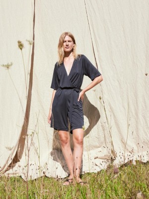 Salopeta Dama Selected Femme Lenia 2/4 Belted Black