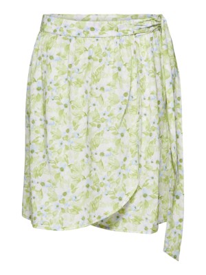 Fusta Selected Slfteresa Hw Short Wrap Sharp Green Aop