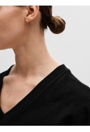 Rochie Selected Slfessential V-Neck Ankle Black
