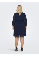 Rochie Only Carmakoma Kreol 3/4 Knee Night Sky