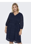 Rochie Only Carmakoma Kreol 3/4 Knee Night Sky