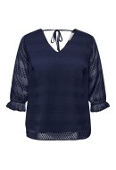 Women Blouse Only Carmakoma Carkarol 3/4 Night Sky