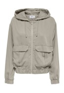 Women Jacket Only Onlkenya Life Utility Hood Silver Lining