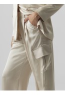 Pantaloni Dama Vero Moda Vmlanalivia Hr Wide Satin Pumice Stone