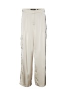 Pantaloni Dama Vero Moda Vmlanalivia Hr Wide Satin Pumice Stone