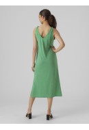 Rochie Vero Moda Vmmarijune Knot Calf Bright Creen
