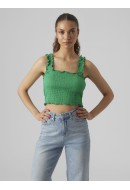Maieu Dama Vero Moda Vmmedosiabel Sl Crop Bright Green