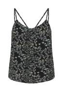 Maieu Dama Only Onlmoon Singlet Navy Blazer /Small Flower