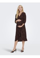 Dress Only Olmluxlea 3/4 Wrap Calf Black/Lea Leo