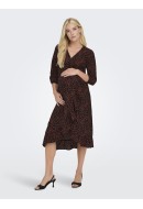 Dress Only Olmluxlea 3/4 Wrap Calf Black/Lea Leo