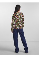 Bluza Dama Pieces Pcblossom Wrap Violet /Flower