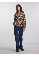 Bluza Dama Pieces Pcblossom Wrap Violet /Flower