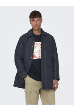 Men Jacket Only&Sons Onsaiden Dark Navy