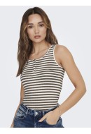 Maieu Dama Jacqueline De Young Jdyfransiska Sl Button Cloud Dancer /Walnut