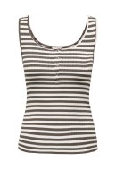 Maieu Dama Jacqueline De Young Jdyfransiska Sl Button Cloud Dancer /Walnut