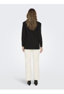 Women Blazer Jacqueline De Young Jdygeggo Button Black