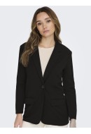 Women Blazer Jacqueline De Young Jdygeggo Button Black