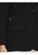 Women Blazer Jacqueline De Young Jdygeggo Button Black