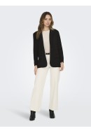 Women Blazer Jacqueline De Young Jdygeggo Button Black