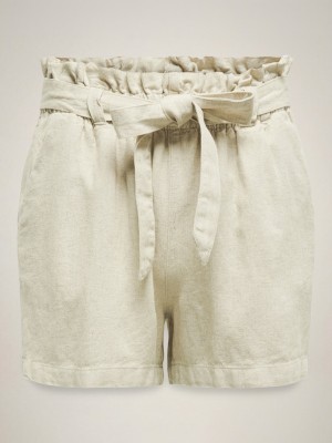 Pantaloni Scurti Dama Jacqueline De Young Jdysay Mw panza Oatmeal