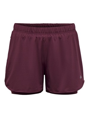 Women Shorts Only Play Onpmila Loose Train Windsor Wine