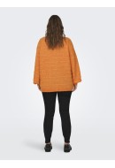 Women Sweater Carcelina Life Russet Orange