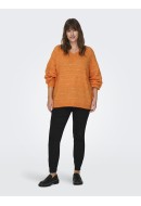 Women Sweater Carcelina Life Russet Orange