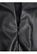 Women Shorts Jjxx Jxmegan Faux Leather Black