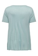 Women T-shirt Only Carmakoma Carcosme A-Shape Aquifer