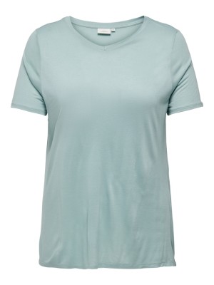 Women T-shirt Only Carmakoma Carcosme A-Shape Aquifer
