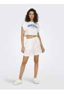 Tricou Dama Only Onlcalm Beach Cloud Dancer/Miami