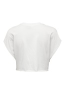 Tricou Dama Only Onlcalm Beach Cloud Dancer/Miami