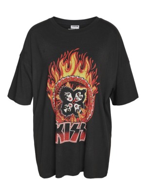 Tricou Dama Noisy May Nmida KiBlack Print KiLincense