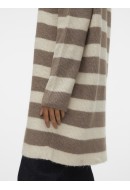 Cardigan Dama Vero Moda Vmphiline Open Birch/W Brown Lentil