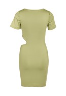 Rochie Noisy May Nmteresa Cut Out Sage