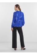 Camasa Dama Yas Yasminny Olympian Blue Aop Minny Print